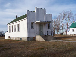 This picture is of the church building.
